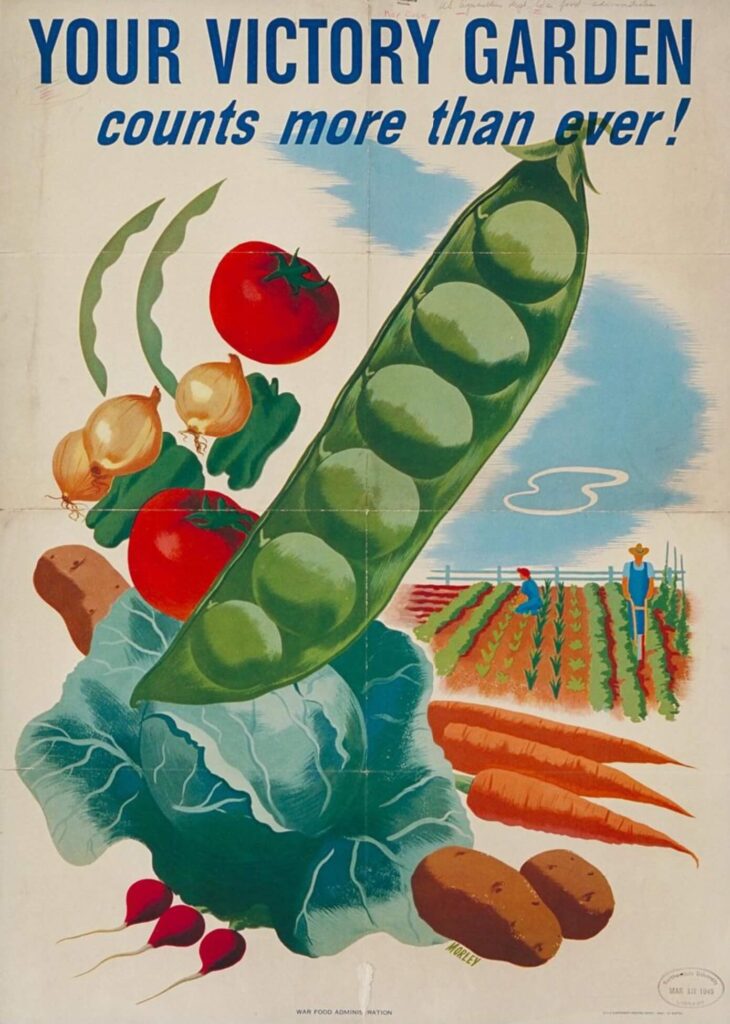 World War two food shortage propaganda