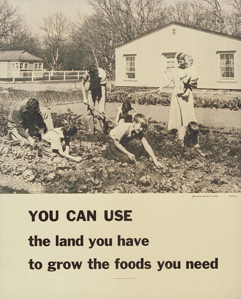 World War two food shortage propaganda