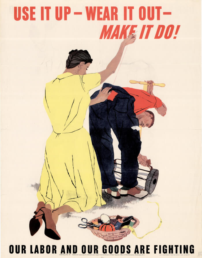 Preservation and saving propaganda posters in WW2