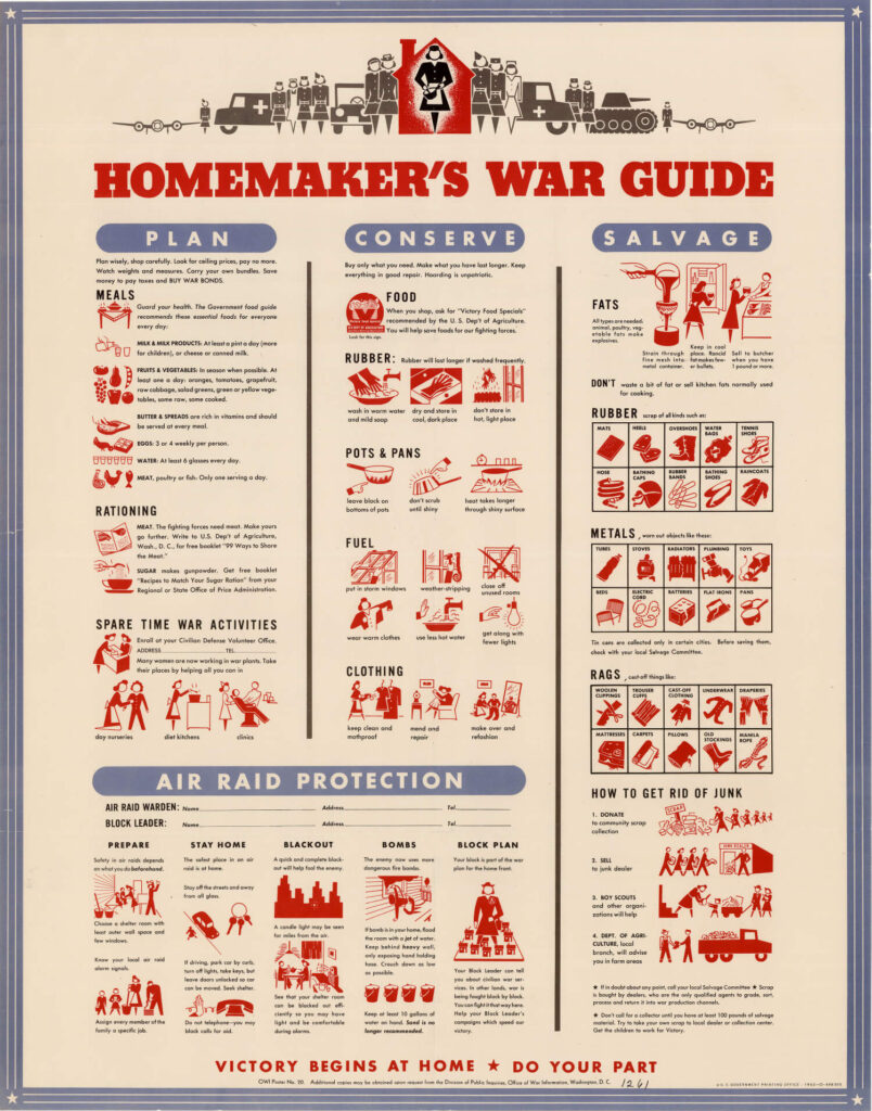 Homemaker's war guide