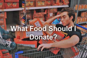 What food should I donate