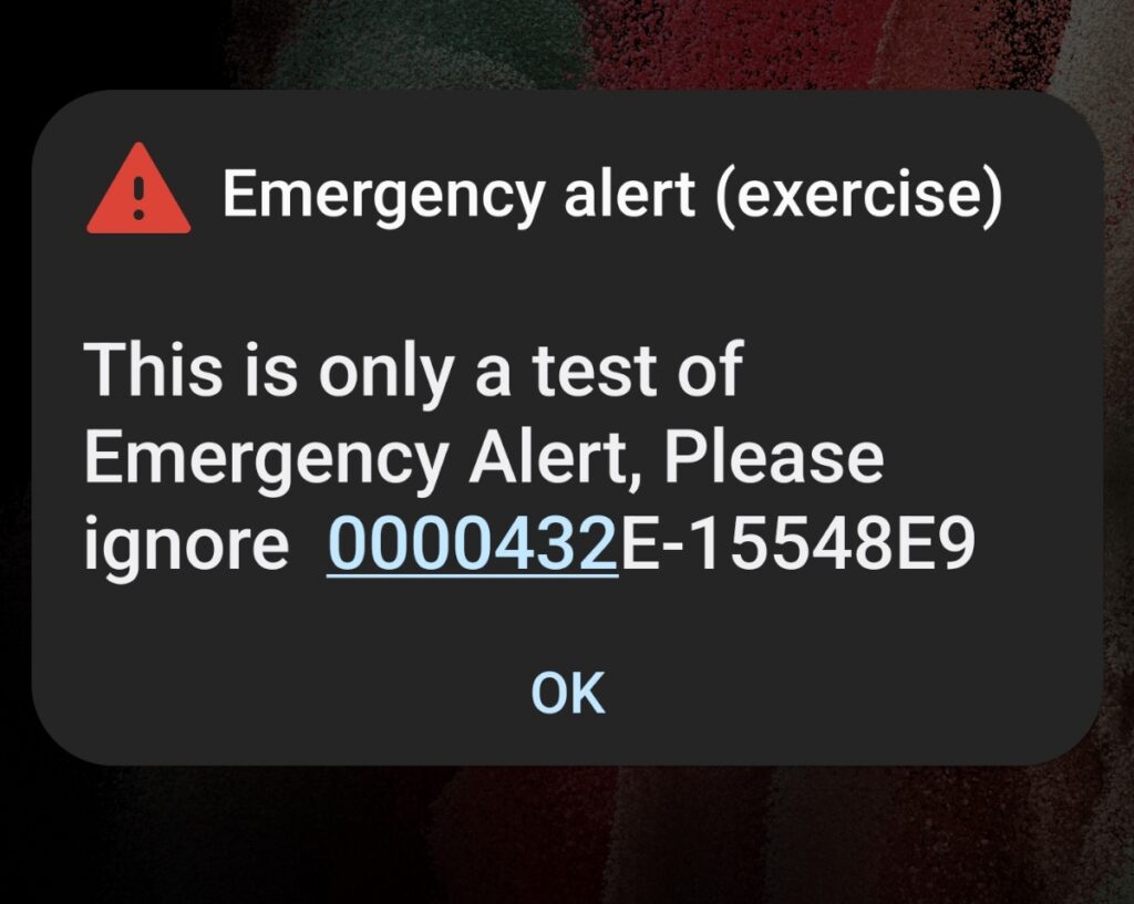 Multiple Emergency Alert Tests Sent Out Overnight Between 3 And 6 Am Red Sky Ready