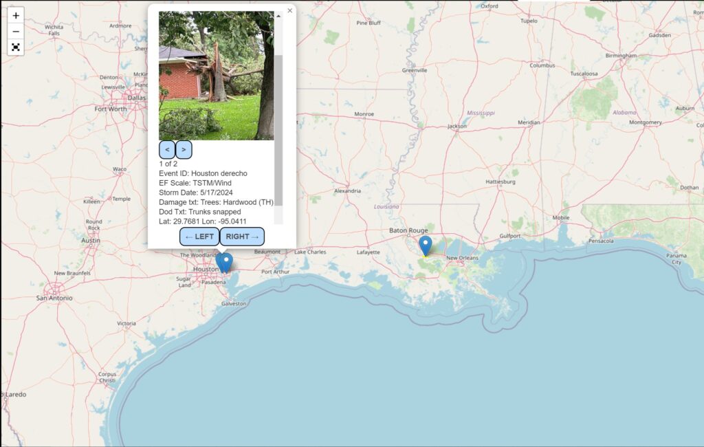 NWS DAT damage assessment